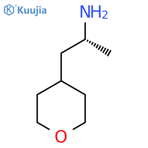 (2R)-1-(oxan-4-yl)propan-2-amine structure