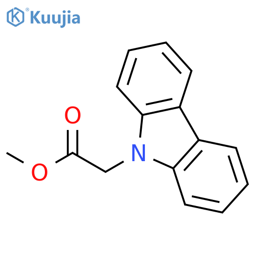 9H-Carbazole-9-acetic acid, methyl ester structure