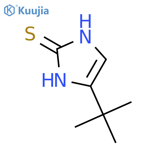 5-tert-Butyl-1H-imidazole-2-thiol structure