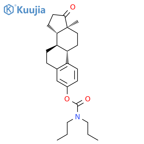 Estra-1,3,5(10)-trien-17-one,3-[[(dipropylamino)carbonyl]oxy]- (9CI) structure