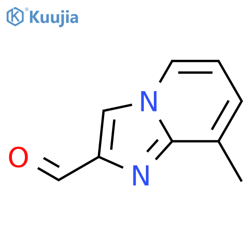 8-Methylimidazo[1,2-a]pyridine-2-carbaldehyde structure