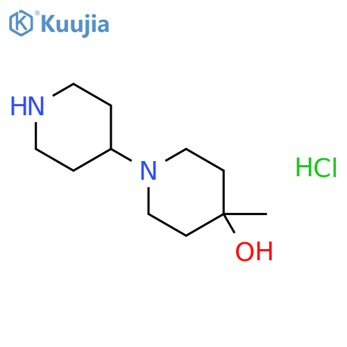 4-Methyl-[1,4'-bipiperidin]-4-ol hydrochloride structure