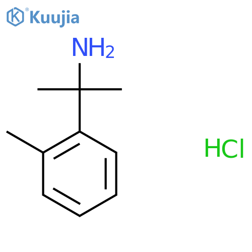 2-(2-Methylphenyl)propan-2-amine hydrochloride structure