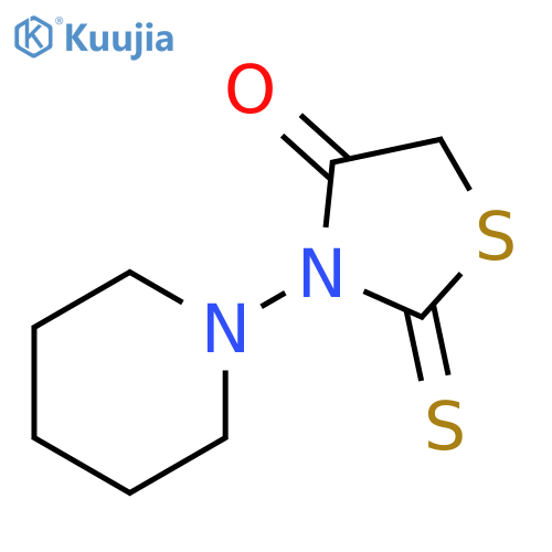 4-Thiazolidinone, 3-(1-piperidinyl)-2-thioxo- structure