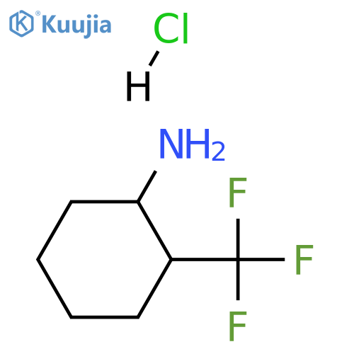 2-(TRIFLUOROMETHYL)CYCLOHEXANAMINE HCL structure
