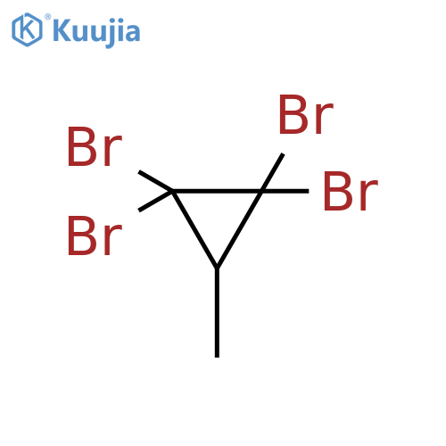 1,1,2,2-Tetrabromo-3-methylcyclopropane structure