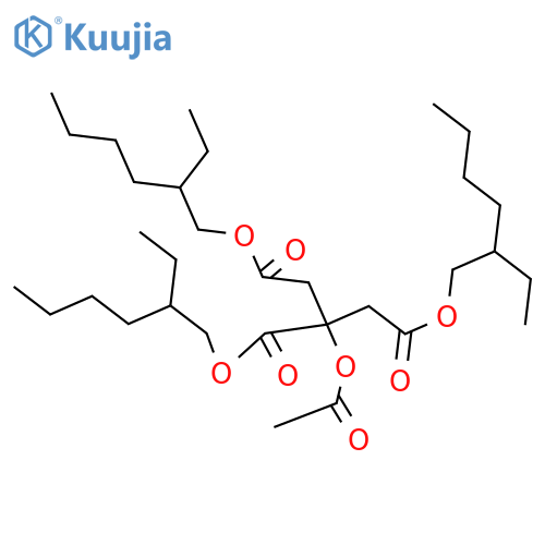 Acetyl trioctyl citrate structure