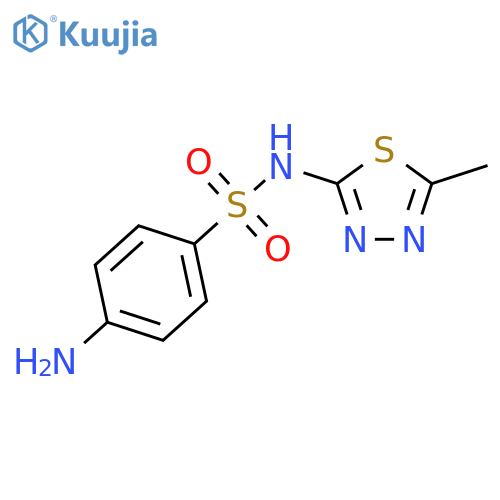 Sulfamethizole structure