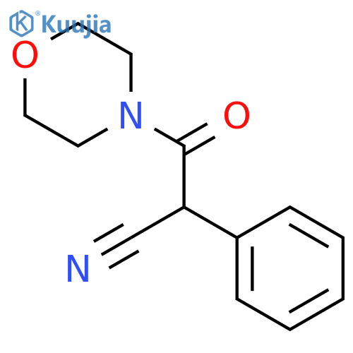 MORPHOLINE, 4-(CYANOPHENYLACETYL)- structure