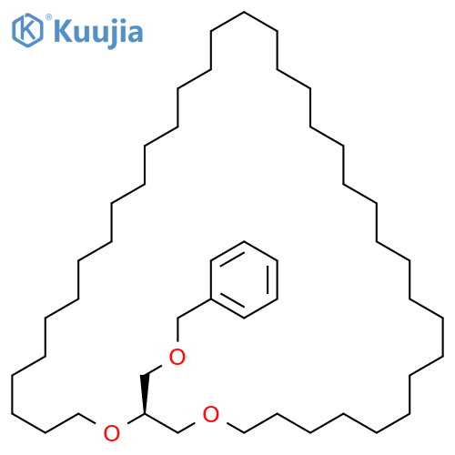 1,4-Dioxacyclotetracontane, 2-[(phenylmethoxy)methyl]-, (R)- structure