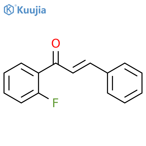 2-Propen-1-one, 1-(2-fluorophenyl)-3-phenyl-, (2E)- structure
