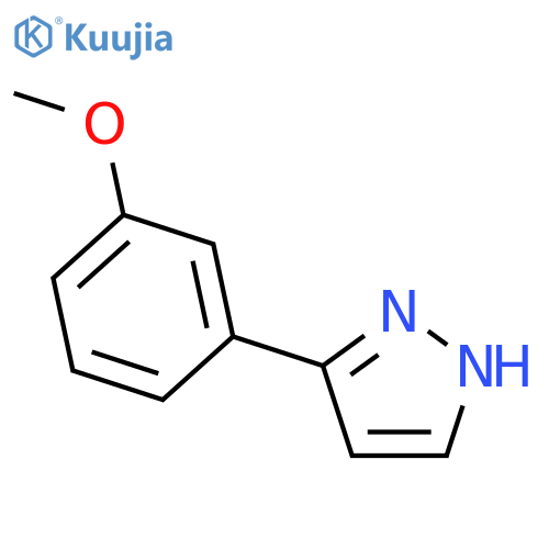 3-(3-METHOXYPHENYL)-1H-PYRAZOLE structure