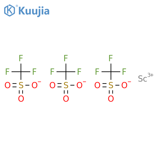 Scandium Triflate structure