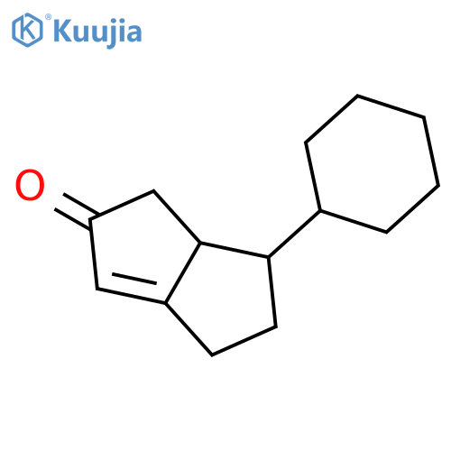 2(1H)-Pentalenone, 6-cyclohexyl-4,5,6,6a-tetrahydro- structure