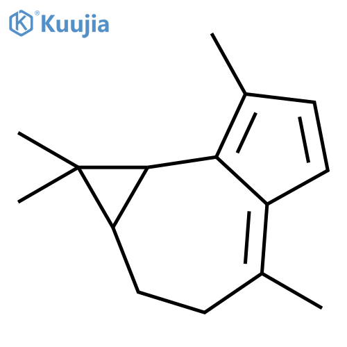 1H-Cycloprop[e]azulene,1a,2,3,7b-tetrahydro-1,1,4,7-tetramethyl- (9CI) structure