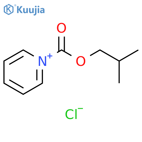 Pyridinium, 1-[(2-methylpropoxy)carbonyl]-, chloride (1:1) structure
