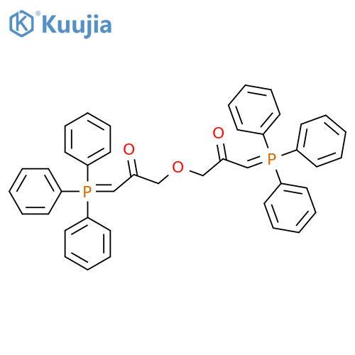 2-PROPANONE, 1,1'-OXYBIS[3-(TRIPHENYLPHOSPHORANYLIDENE)- structure