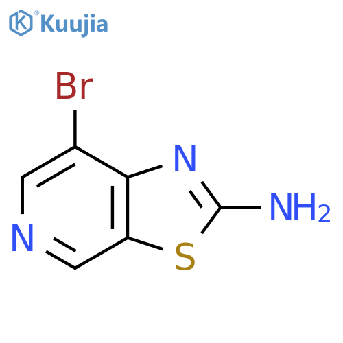 7-Bromothiazolo[5,4-c]pyridin-2-amine structure