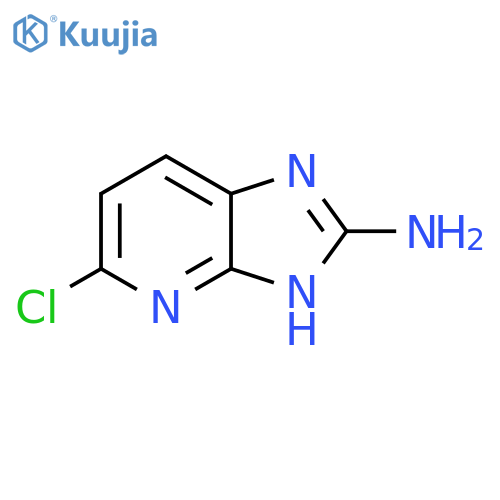 5-Chloro-1H-imidazo[4,5-b]pyridin-2-amine structure