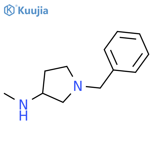 (3R)-1-benzyl-N-methylpyrrolidin-3-amine structure