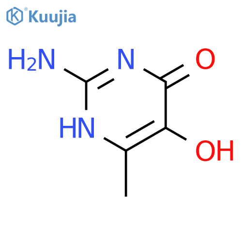 2-Amino-5-hydroxy-6-methylpyrimidin-4(1H)-one structure