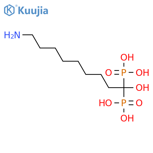 Phosphonic acid, (9-amino-1-hydroxynonylidene)bis- structure