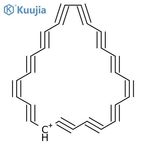 2,4,6,8,10,12,14,16,18,20,22,24-Cyclopentacosadodecayn-1-ylium-1-yl structure