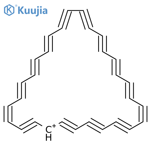 2,4,6,8,10,12,14,16,18,20,22,24,26,28-Cyclononacosatetradecayn-1-ylium-1-yl structure