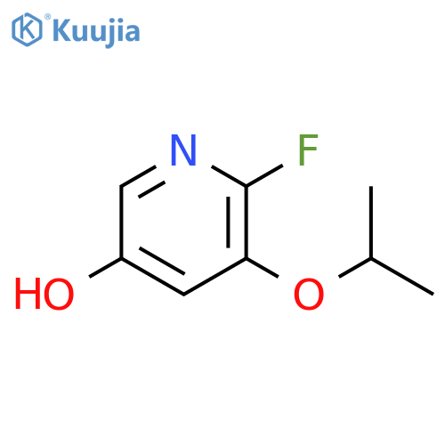 6-Fluoro-5-isopropoxypyridin-3-ol structure