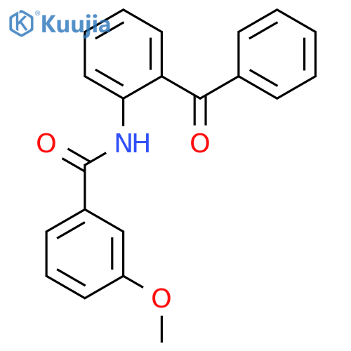 BENZAMIDE, N-(2-BENZOYLPHENYL)-3-METHOXY- structure