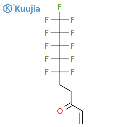 6,6,7,7,8,8,9,9,10,10,10-Undecafluorodec-1-en-3-one structure