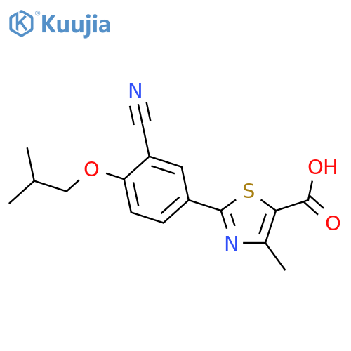 Febuxostat structure