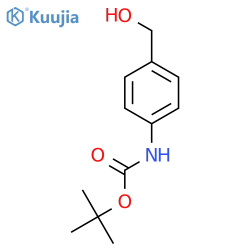 4-(Boc-amino)benzyl Alcohol structure