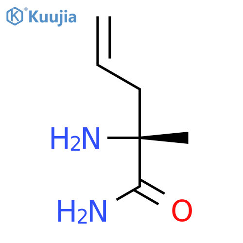Cα-methyl-D-allylglycinamide structure