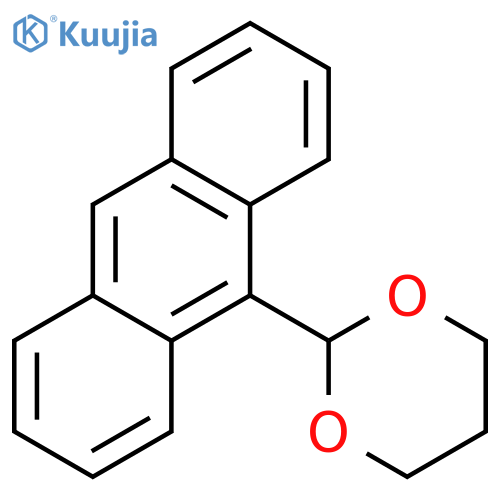 2-(Anthracen-9-YL)-1,3-dioxane structure