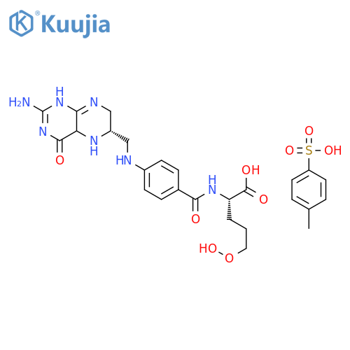 (6S)-Tetrahydrofolic Acid p-Toluenesulfonate Salt structure