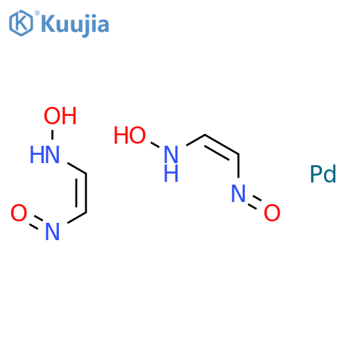 Palladium,bis[(ethanedial dioximato)(1-)-N,N']-, (SP-4-1)- (9CI) structure