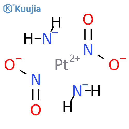 Platinum,diamminebis(nitrito-kN)-, (SP-4-2)- structure