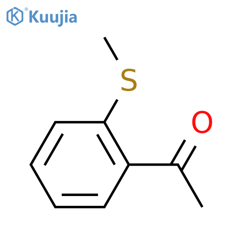 1-2-(methylsulfanyl)phenylethan-1-one structure