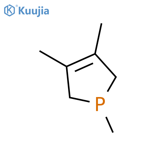 1H-Phosphole, 2,5-dihydro-1,3,4-trimethyl- structure