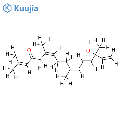 (3ξ,4E,6E,10E)-3-Hydroxy-1,4,6,10,14-phytapentaen-13-one structure