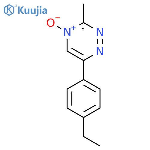 1,2,4-Triazine, 6-(4-ethylphenyl)-3-methyl-, 4-oxide structure
