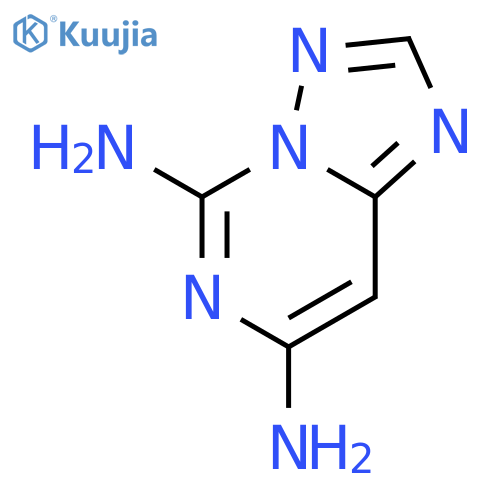 [1,2,4]Triazolo[1,5-c]pyrimidine-5,7-diamine(9CI) structure
