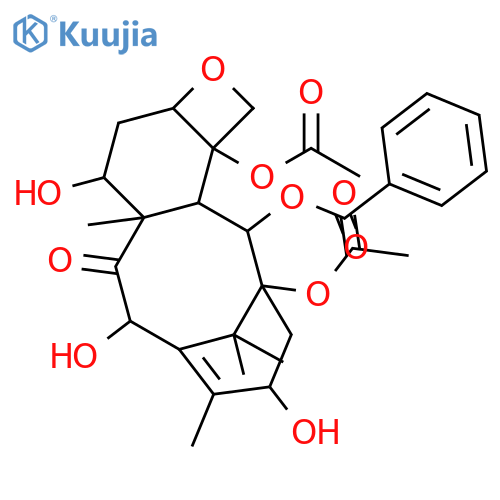 5,20-Epoxy-11-taxene-1,2,4,7,9,10,13-heptol; (1β,2α,4α,5β,7β,9α,10β,13α)-form, 9-Ketone, 2-benzoyl, 1,4-di-Ac structure