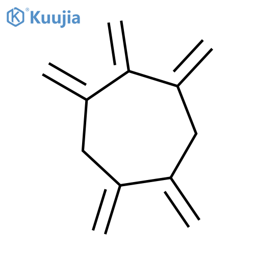 1,4-Cycloheptanediyl, 2,3,5,6,7-pentakis(methylene)- structure