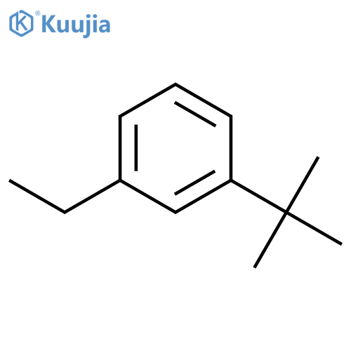 1-tert-Butyl-3-ethylbenzene structure