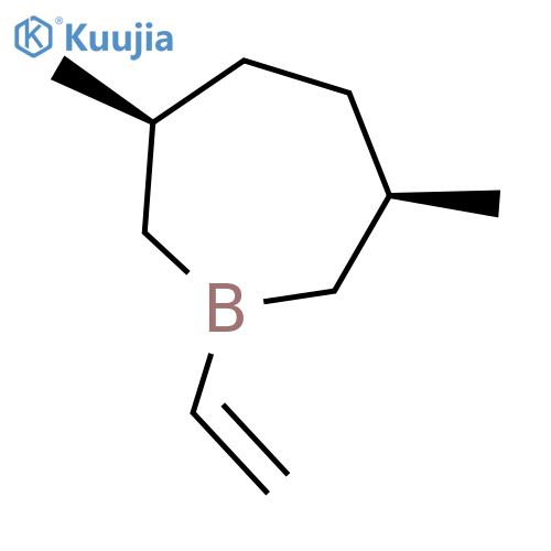 Borepane, 1-ethenyl-3,6-dimethyl-, cis- structure