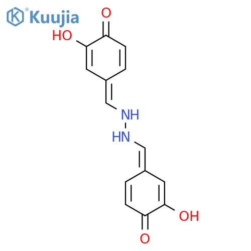Benzaldehyde,3,4-dihydroxy-, 2-[(3,4-dihydroxyphenyl)methylene]hydrazone structure