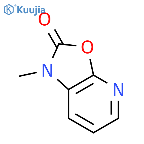 Oxazolo[5,4-b]pyridin-2(1H)-one,1-methyl- structure