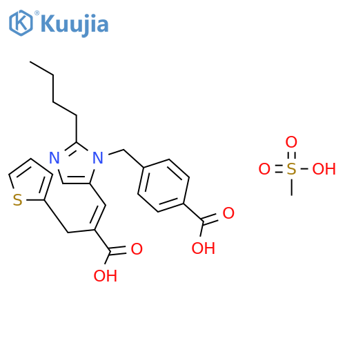 Eprosartan mesylate structure